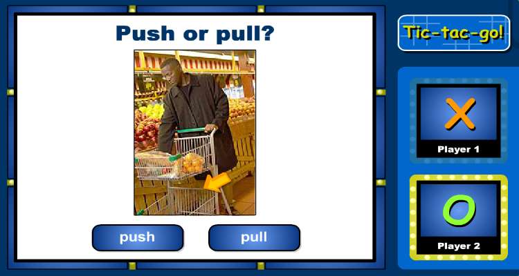 Kindergarten Science Learning Game: Push or Pull - Learning Liftoff