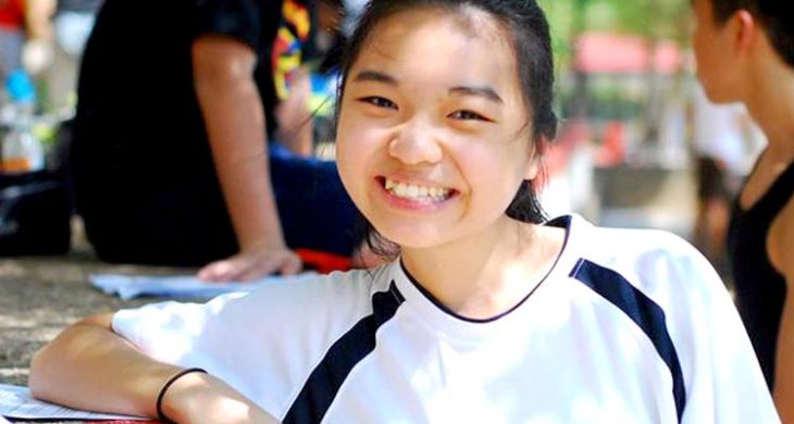 While challenging, K12 International Academy student Jasmine Chuah is happy sheâ€™s doing it.