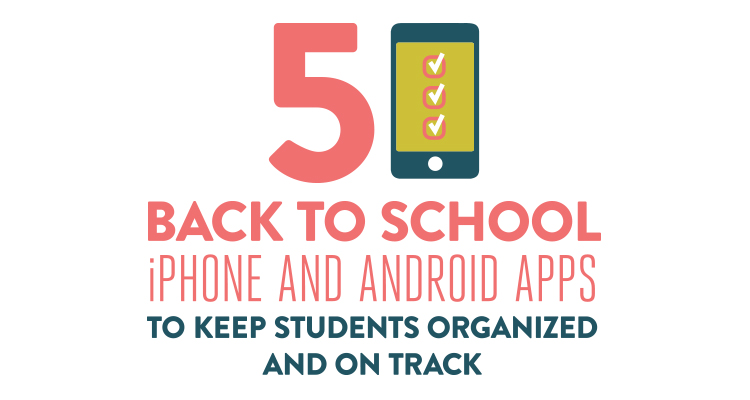 These 5 apps can help all students make sure they never miss a due date, and stay prepared and organized for study sessions, tests, and essay writing all year long.