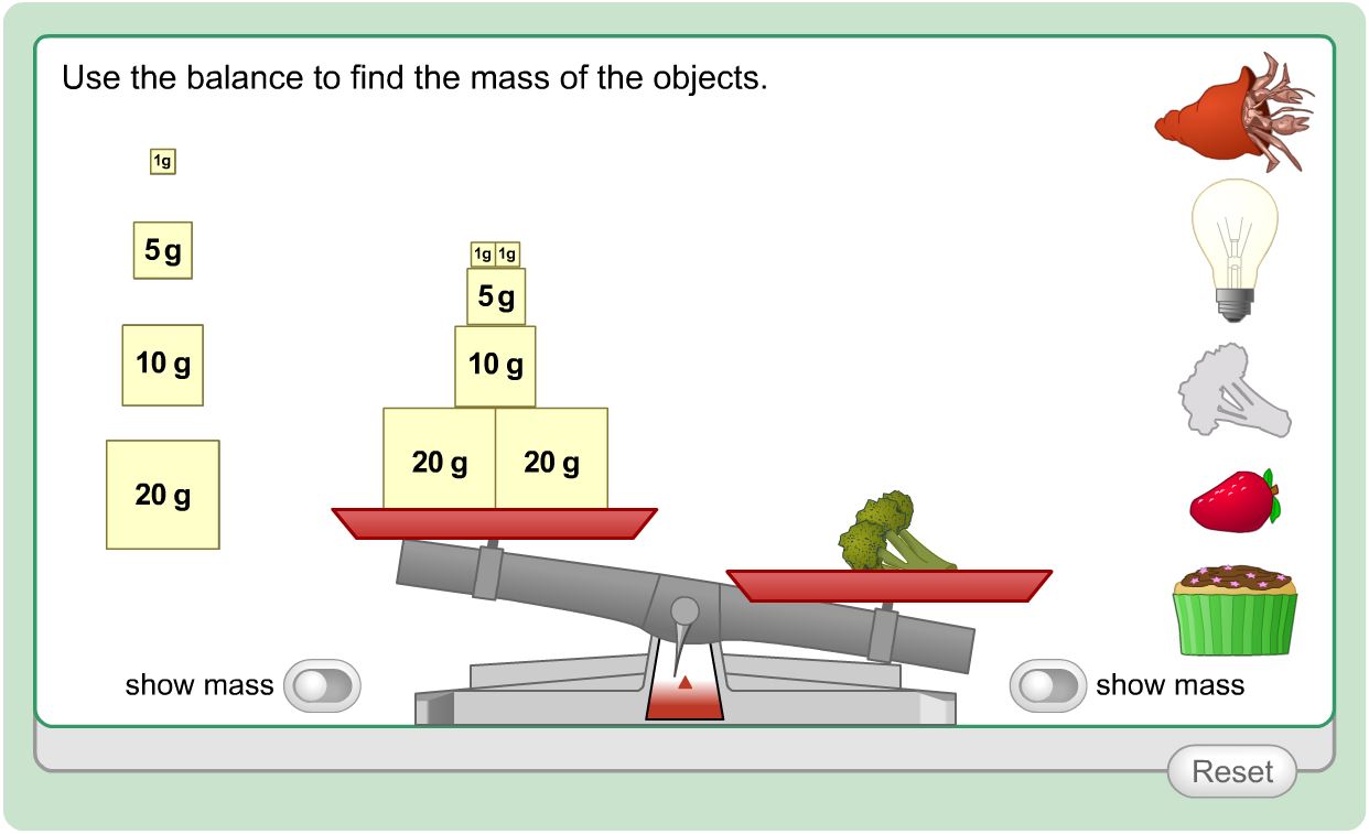 2nd Grade Science Learning Activity: Measuring Mass - Learning Liftoff