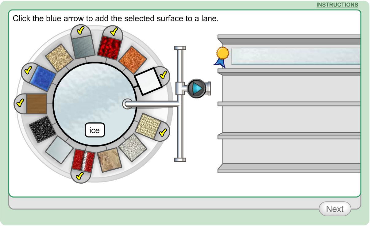 2nd Grade Science Learning Activity: Shuffleboard Friction - Learning