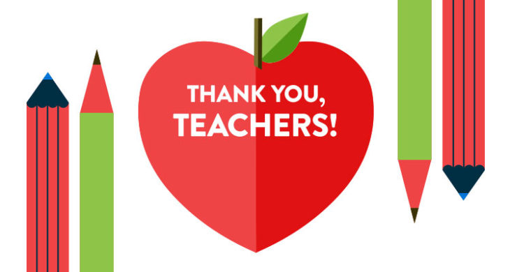 Teacher Appreciation Week is set aside to honor great teachers and educators around the country and thank them for helping ensure every student receives a quality education.