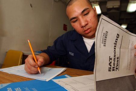 new SAT test