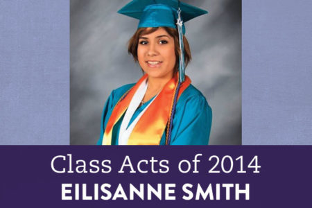 Eilisanne may be graduating as a senior, but she's starting college as a junior because online education allowed her to have an early start on her future.