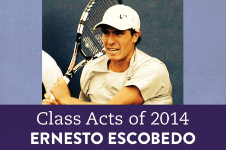 One 2014 graduate is leaving high school as a pro tennis player, thanks to the flexibility offered by his virtual school.