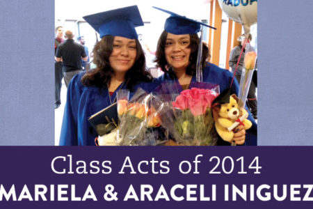Online education gave twins Mariela and Araceli their educational chance back.