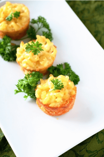 Mini Mac and Cheese Pies and a Virtual Baby Shower The Curvy Carrot