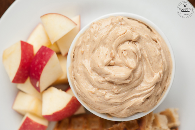 apple and peanut butter dip