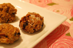 Peanut butter and honey balls