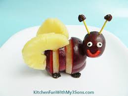 fruit shape bee