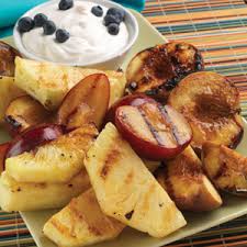 grilled fruits