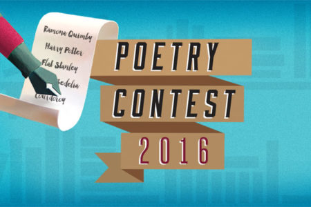 Let your favorite fictional literary character be your guide in our 2016 Poetry Contest in honor of National Poetry Month.
