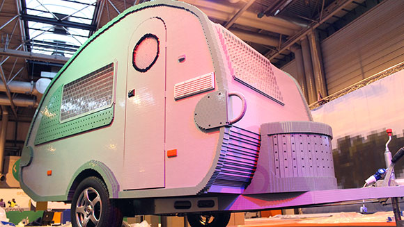 image of LEGO caravan