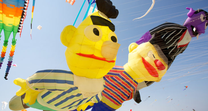 Bert and Ernie kites