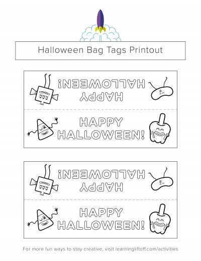 halloween_bagtags_candy_bw