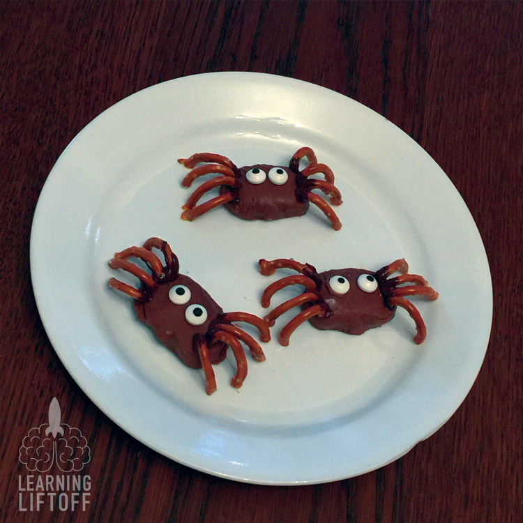 chocolate spider treats