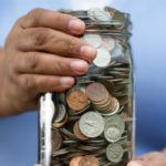 jar of coins