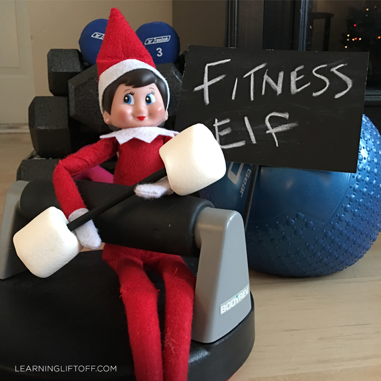 Elf on the Shelf fitness