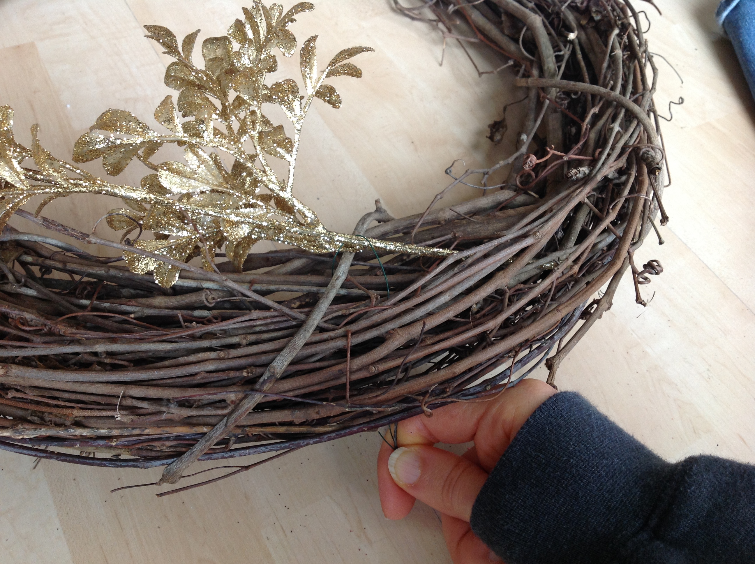 Christmas Wreath Floral Wire