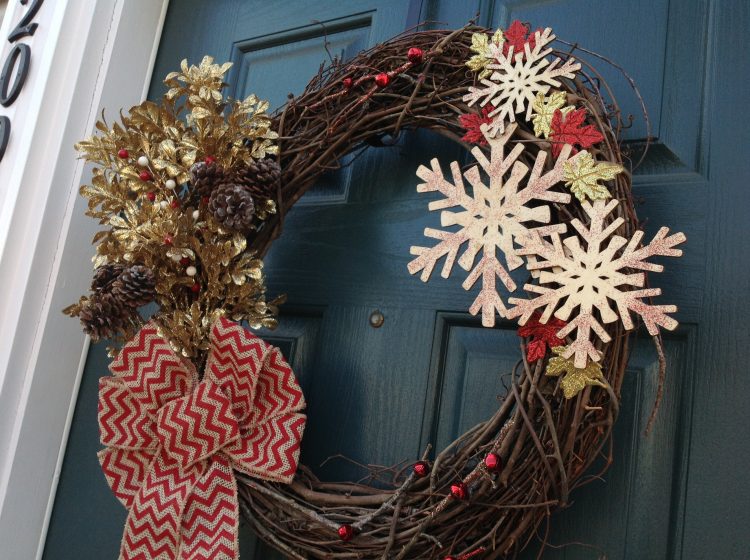 wreath close up