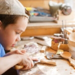boy crafter wood