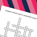 Inspiring Women Throughout History Crossword Puzzle