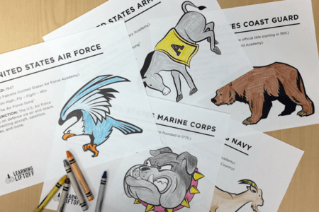 armed forces day coloring pages