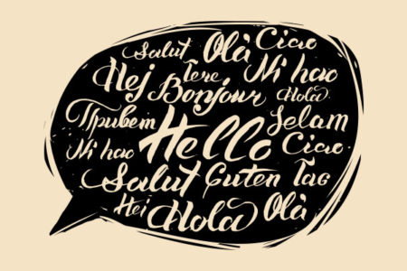 "Hello" in various languages