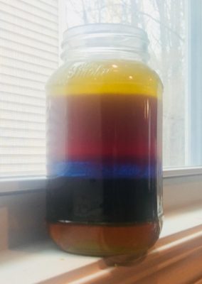 rainbow jar