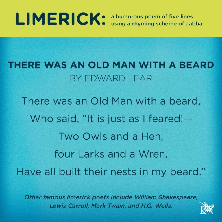 Types of Poetry Limerick