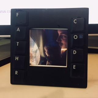 keyboard picture frame