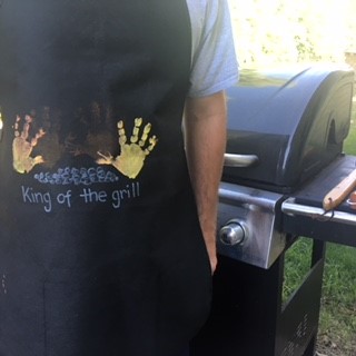 king of the grill apron