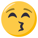 emoji with lips pursed