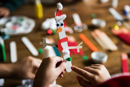winter snowman crafts