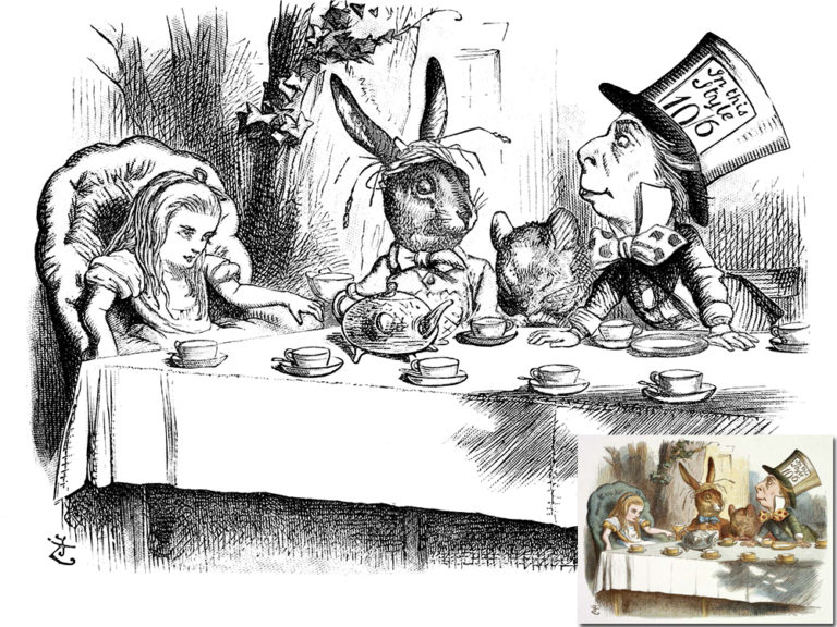 Alice in Wonderland Illustration